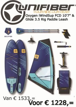 Oxygen IWindSup FCD 10'7 & Comp. Rig 3.5