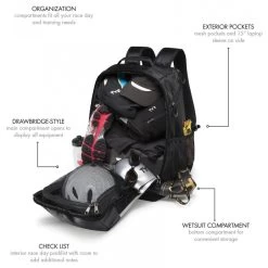 Triathlon Backpack -Watersportuitrusting triathlon backpack 2